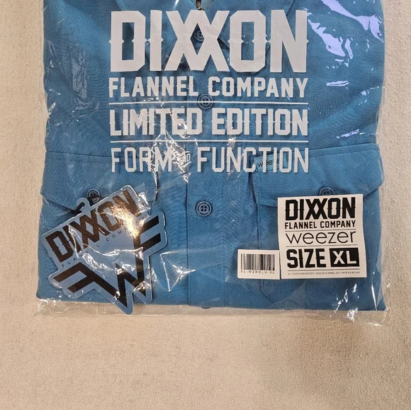 Dixxon Weezer Flannel XL NWT Sold Out - Picture 3 of 6